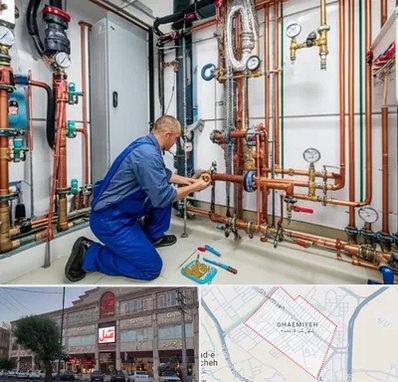 تاسیسات ساختمان در قائمیه اسلامشهر