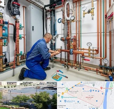 تاسیسات ساختمان در گلستان اهواز 