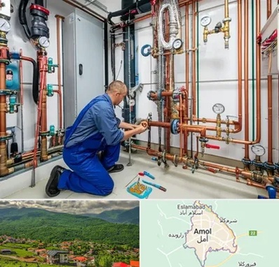 تاسیسات ساختمان در آمل