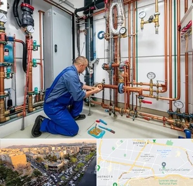 تاسیسات ساختمان در تهرانپارس 