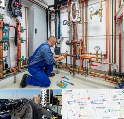 تاسیسات ساختمان در پیروزی 