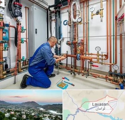 تاسیسات ساختمان در لواسان