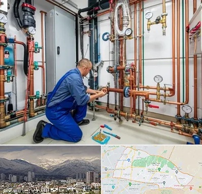 تاسیسات ساختمان در منطقه 4 تهران 