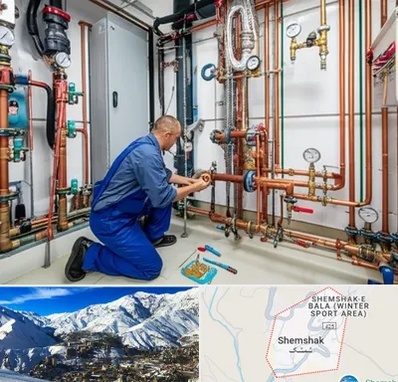 تاسیسات ساختمان در شمشک