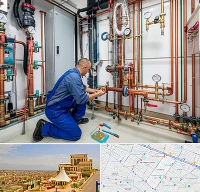 تاسیسات ساختمان در هاشمیه مشهد 