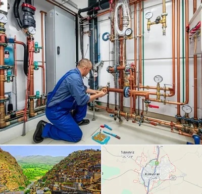تاسیسات ساختمان در کامیاران