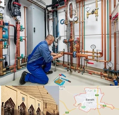 تاسیسات ساختمان در ساوه