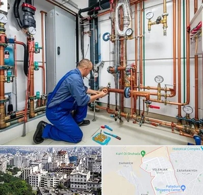 تاسیسات ساختمان در ولنجک 