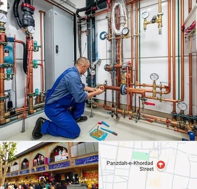 تاسیسات ساختمان در 15 خرداد 