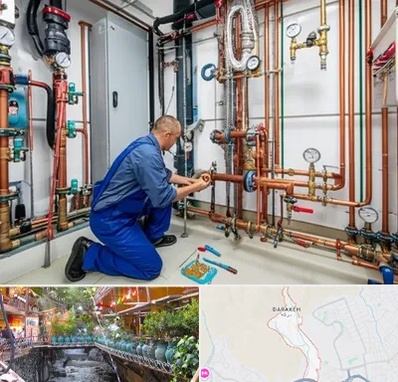 تاسیسات ساختمان در درکه 