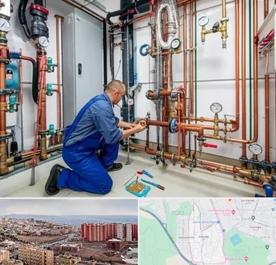 تاسیسات ساختمان در سهند تبریز 