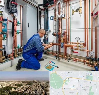 تاسیسات ساختمان در نازی آباد 