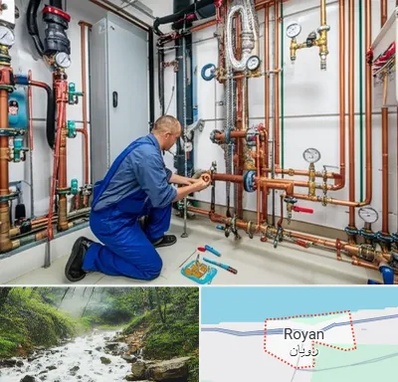 تاسیسات ساختمان در رویان