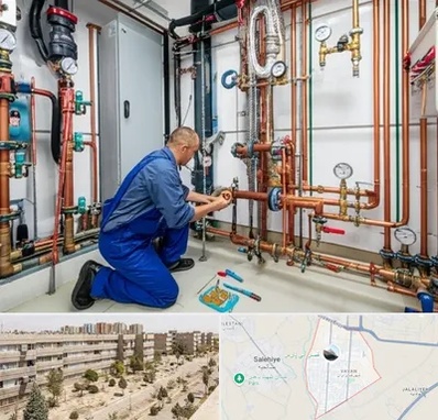 تاسیسات ساختمان در واوان اسلامشهر