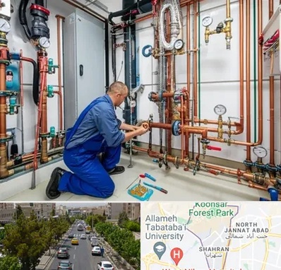 تاسیسات ساختمان در شهران 