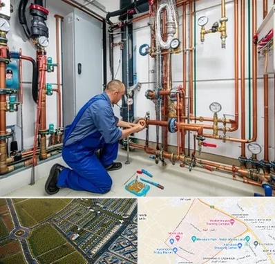 تاسیسات ساختمان در الهیه مشهد 