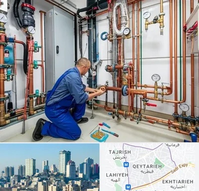 تاسیسات ساختمان در قیطریه 