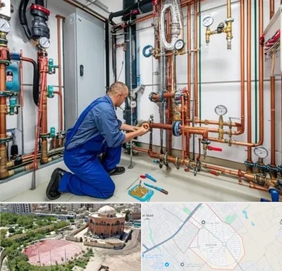 تاسیسات ساختمان در گلستان اسلامشهر 