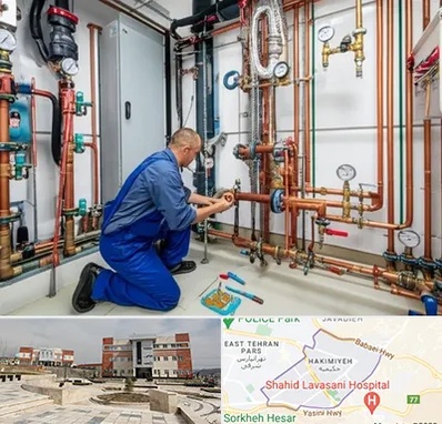 تاسیسات ساختمان در حکیمیه 