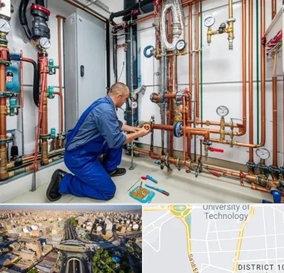 تاسیسات ساختمان در استاد معین 