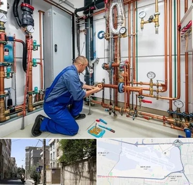 تاسیسات ساختمان در مهرآباد