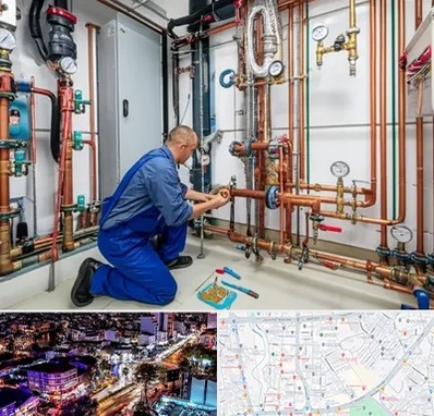 تاسیسات ساختمان در منظریه رشت 