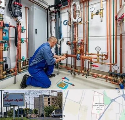 تاسیسات ساختمان در فاز یک اندیشه