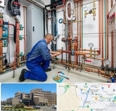 تاسیسات ساختمان در صیاد شیرازی مشهد 