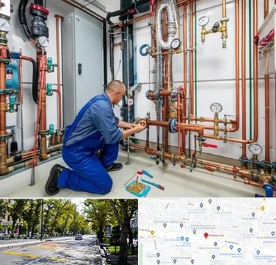 تاسیسات ساختمان در میرداماد 