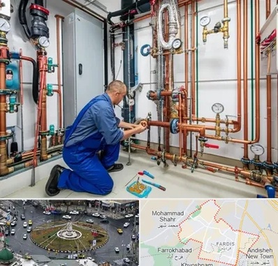 تاسیسات ساختمان در فردیس کرج 