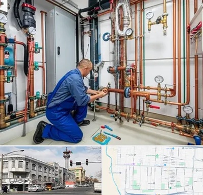 تاسیسات ساختمان در 17شهریور 