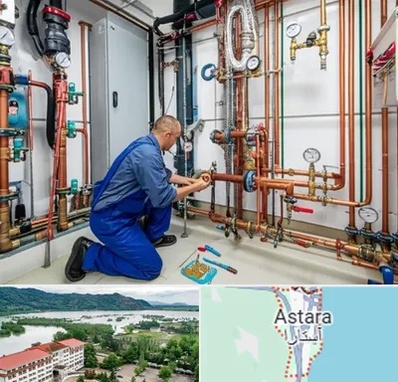 تاسیسات ساختمان در آستارا