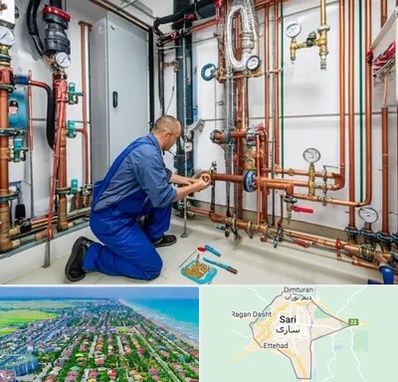 تاسیسات ساختمان در ساری