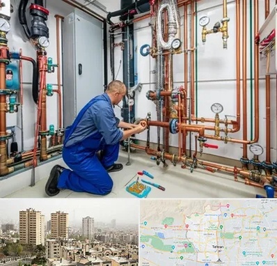 تاسیسات ساختمان در منطقه 5 تهران 