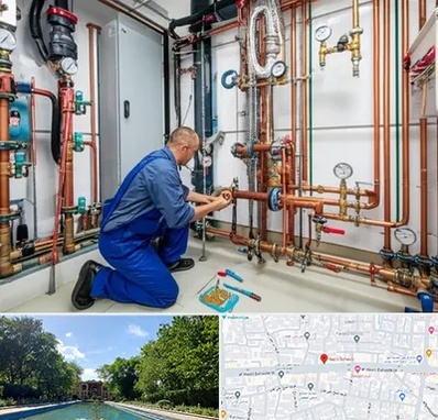 تاسیسات ساختمان در هشت بهشت اصفهان 