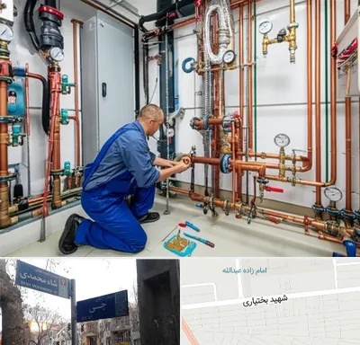 تاسیسات ساختمان در سی متری جی