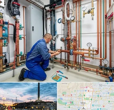 تاسیسات ساختمان در منطقه 2 تهران 