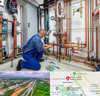 تاسیسات ساختمان در قصرالدشت شیراز 