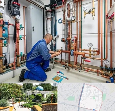 تاسیسات ساختمان در باغمیشه تبریز 