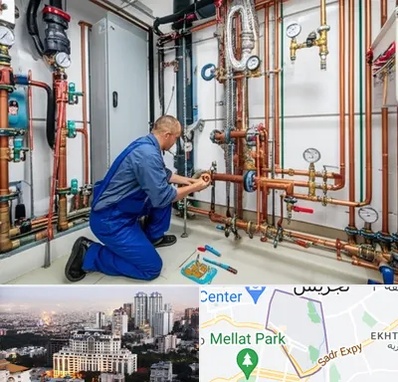 تاسیسات ساختمان در الهیه 