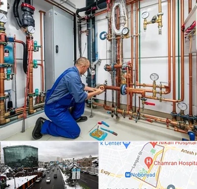 تاسیسات ساختمان در اقدسیه 