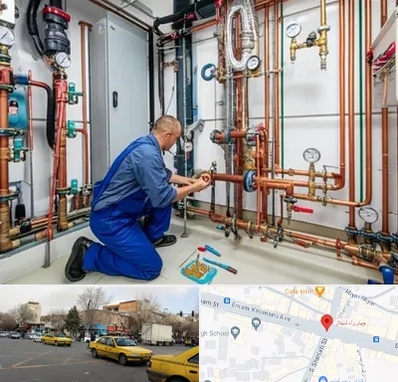 تاسیسات ساختمان در شهناز تبریز 