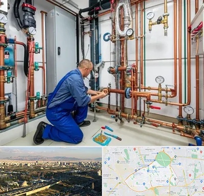 تاسیسات ساختمان در منطقه 19 تهران 