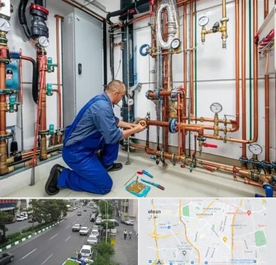 تاسیسات ساختمان در ستارخان 