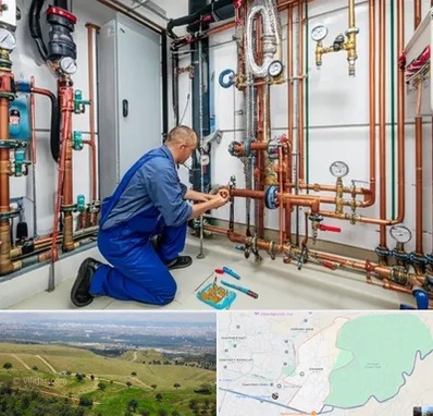 تاسیسات ساختمان در سوهانک 