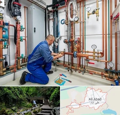 تاسیسات ساختمان در علی آباد کتول