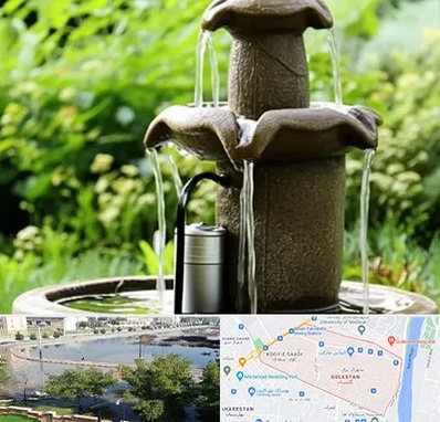 فروش پمپ آبنما در گلستان اهواز 