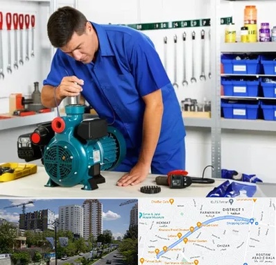 نمایندگی پمپ آب پنتاکس در اندرزگو 