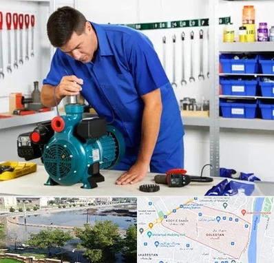 نمایندگی پمپ آب پنتاکس در گلستان اهواز 