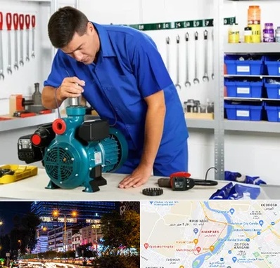 نمایندگی پمپ آب پنتاکس در کیانپارس اهواز 